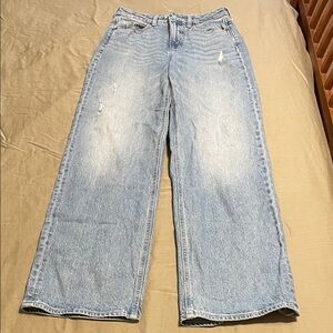 Old Navy Light Blue Flare Jeans